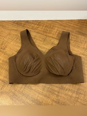 Evelyn & Bobbie the Evelyn Bra Brown Large